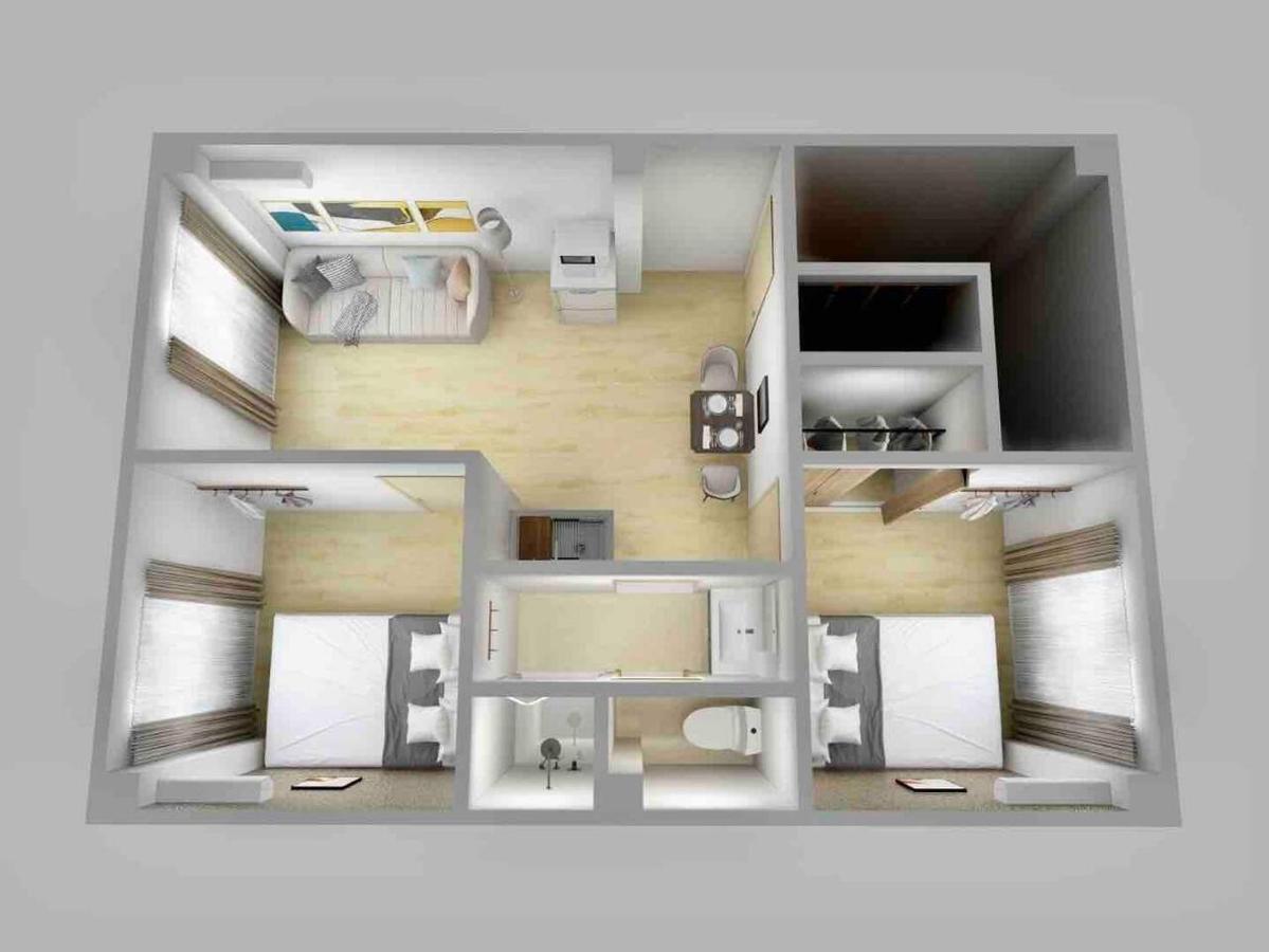 Rakuto Tsutenkaku: Central Namba Apartment with Easy Airport Access Osaka Exterior photo